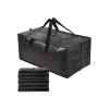 Heavy Duty Storage Totes (6 Pack/Black)