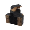 Black Packing Boxes 6x4x3