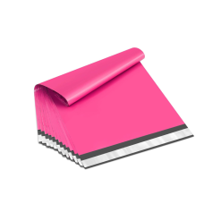 Poly Mailers 12x15.5 Hot Pink
