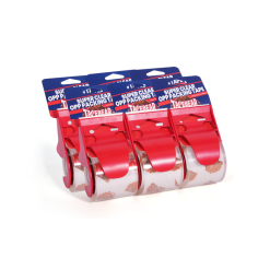 TAPEBEAR Packing Tape with Dispenser 1.88" x 22yd